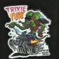 OFFICIALLY LICENSED ED "BIG DADDY" ROTH RAT FINK TRIXIE FINK HOT ROD RACER PATCH