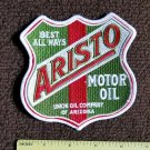 ARISTO patch badge gasoline motor oil service station hot rod ARISTO patch badge gasoline motor oil service station hot rod