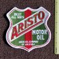 ARISTO patch badge gasoline motor oil service station hot rod