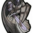 TEMPLAR KNIGHT 8"X 12" Motorcycle Jacket Biker Vest MC CLUB LARGE Back Patch