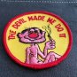Vintage 70s THE DEVIL MADE ME DO IT Motorcycle OUTLAW Biker jacket PATCH