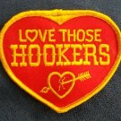 Vintage 1970s Love Those Hookers Headers Racing Equipment hot rod ratfink Patch