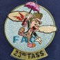 USAF 23rd Tactical Air Support Squadron 23rd TASS Military Patch JIMINY  CRICKET