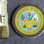 DEPARTMENT OF THE US ARMY LOGO SEAL MINI VETERAN PATCH 100% LEATHER