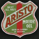 VINTAGE STYLE ARISTO MOTOR OIL UNION AZ HOT ROD ROCKABILLY GREASER BIKER PATCH VINTAGE STYLE ARISTO MOTOR OIL UNION AZ HOT ROD ROCKABILLY GREASER BIKER PATCH