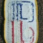VTG 70s USA American Flag Racing Number NINE - 9 Hot Rod Motorcycle Biker Patch