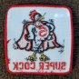 Vintage Style SUPER C@CK vest jacket Motorcycle OUTLAW Biker Patch sew on