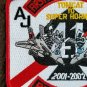BLACK ACES First Step For Big Change Navy Military Patch Tomcat to Super Hornet