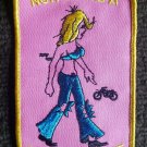Vintage 1970s Now that's a CROTCH ROCKET  Funny Rat Rod Biker PATCH