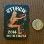 2014 100% leather Black Hills Motorcycle RALLY STURGIS SOUTH DAKOTA PATCH sew on