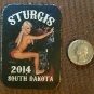 2014 100% leather Black Hills Motorcycle RALLY STURGIS SOUTH DAKOTA PATCH sew on