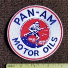 PAN-AM patch badge gasoline motor oil service station hot rod PAN-AM patch badge gasoline motor oil service station hot rod