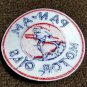 PAN-AM patch badge gasoline motor oil service station hot rod