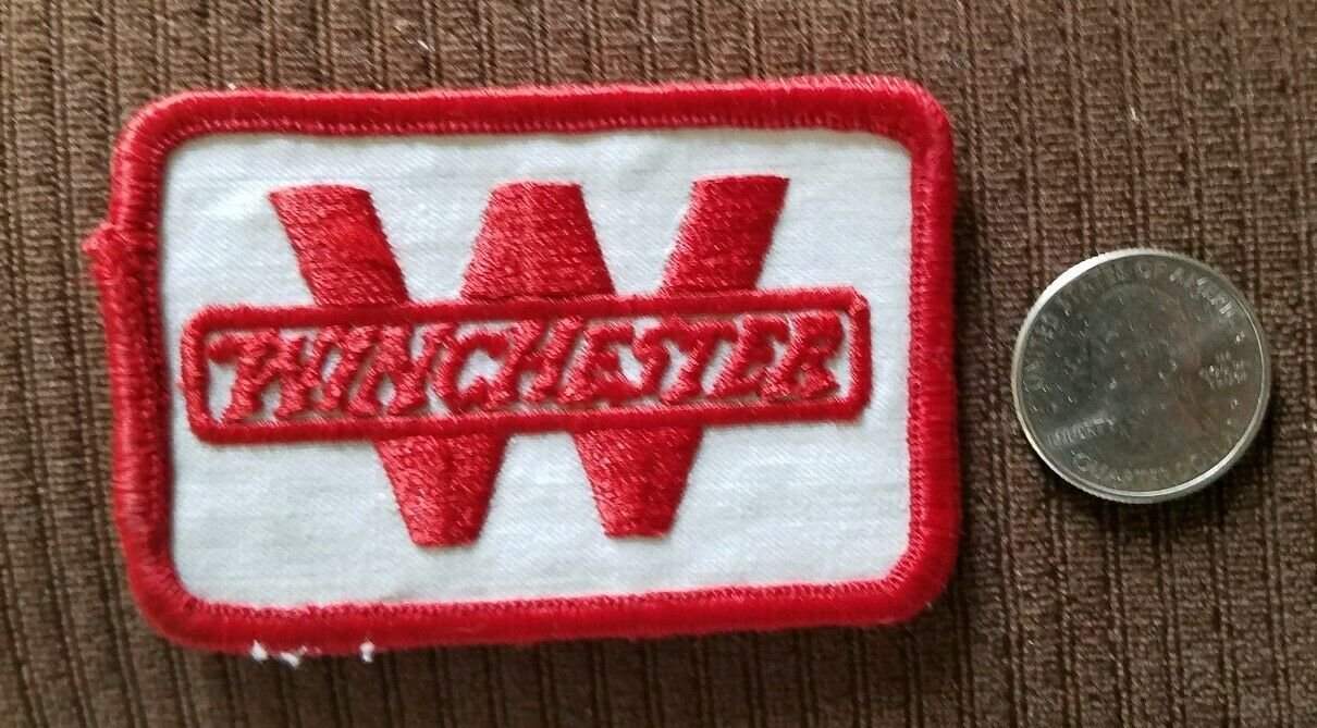 Vintage Winchester GUN RIFLE jacket hat vest HUNTING collectors  Patch 