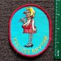 VINTAGE 1970s I USE RHYTHM FUNNY HotRod MOTORCYCLE BIKER PATCH