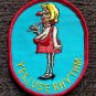 VINTAGE 1970s I USE RHYTHM FUNNY HotRod MOTORCYCLE BIKER PATCH