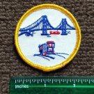GOLDEN GATE BRIDGE Vtg Patch San Francisco CALIFORNIA Resort Travel Souvenir