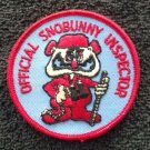 Vintage 1970s OFFICIAL SNOBUNNY INSPECTOR  ski-mobile Vintage Ski Patch