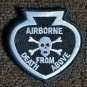 AIRBORNE JSOC SEAL ODA USAF DEATH FROM ABOVE HOOK & LOOP PATCH INFIDEL &Ugrave;�&Oslash;&sect;&Ugrave;�&Oslash;&plusmn;