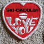 Vintage Snowmobile Patch Ski-Daddler RACING snowmobile SKIING patch