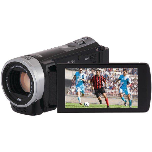 JVC GZEX310BUSM 2.5 Megapixel 1080p HD WiFi Everio® GZEX310BUS Digital Video Camera (Black)