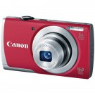 CANON 8255B001 16.0 Megapixel PowerShot® A2500 (Red)