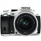 PENTAX 10939 16.0 Megapixel K-50 Digital Camera with DA L 18–55 WR Lens (White)