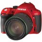 PENTAX 10997 16.0 Megapixel K-50 Digital Camera with DA L 18–55 & 50–200 WR Lenses (Red)