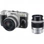 PENTAX 11531 12.4 Megapixel Q7 Digital Camera 02 & 06 Zoom Lenses(Silver)
