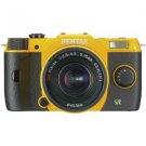 PENTAX 11554 12.4 Megapixel Q7 Digital Camera with 02 Zoom Lens (Yellow)