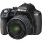 PENTAX 15517 16.0 Megapixel K-500 with DA L 18–55mm & DA 50–200mm WR Lenses (Black)
