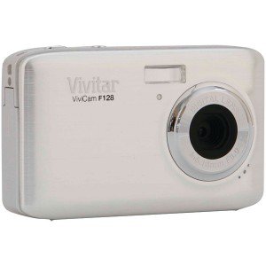 VIVITAR VF128-SIL 14.1 Megapixel VF128 Digital Camera (Silver)