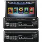 POWER ACOUSTIK PD-740NB 7" INTEQ Single-DIN In-Dash Motorized Flip-Up Touchscreen Multimedia