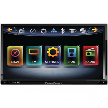 POWER ACOUSTIK PD-769NB 7" INTEQ Double-DIN In-Dash Multimedia Receiver