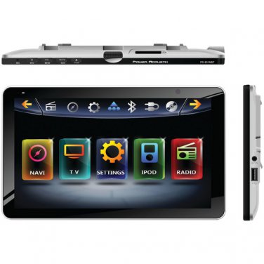 POWER ACOUSTIK PD-931NB 9.3" INTEQ Nav-Ready Single-DIN LCD Touchscreen Multimedia Receiver