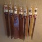Lavendar glass windchime