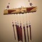 Lavendar glass windchime