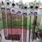 Lavendar glass windchime
