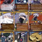 Naruto TCG CCG Rares Common Uncommon Rainbow Letter Rare Cards - Kakashi Lot