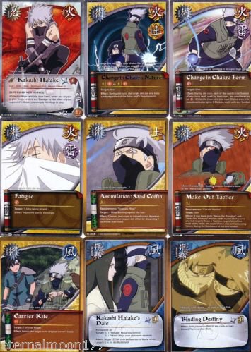 Naruto TCG CCG Rares Common Uncommon Rainbow Letter Rare Cards ...