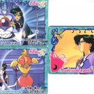 Sailor Moon S Carddass 8 Regulars Card #316,319 & 320 - Pluto Talisman