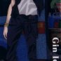 Bleach Clear Metallic Plastic Bookmark Gin