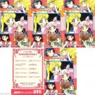 Sailor Moon R Hero 5 Insert Regular Cards Set Sailor Moon R Hero 5 Insert Regular Cards Set