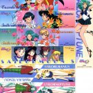 Sailor Moon S Pull Pack Bookmark Seal Part 4 Regulars Sailor Moon S Pull Pack Bookmark Seal Part 4 Regulars