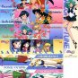 Sailor Moon S Pull Pack Bookmark Seal Part 4 Regulars