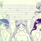 Sailor Moon Doujinshi Stationary Letter Sheet #16 Sailor Moon Doujinshi Stationary Letter Sheet #16