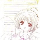 Cardcaptor Sakura Doujinshi Stationary Letter Sheet #1 Cardcaptor Sakura Doujinshi Stationary Letter Sheet #1