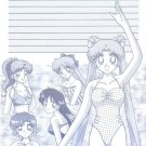 Sailor Moon Doujinshi Stationary Letter Sheet #11