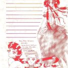 Sailor Moon Doujinshi Stationary Letter Sheet #23