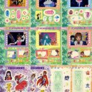 Cardcaptor Sakura Seal Members Part 1 Set Regular Stickers Cardcaptor Sakura Seal Members Part 1 Set Regular Stickers